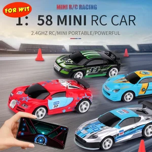 158 mini rc racing carmobile phone bluetooth app control driftting 2 4ghz high speed race portable powerful motor driving toy free global shipping