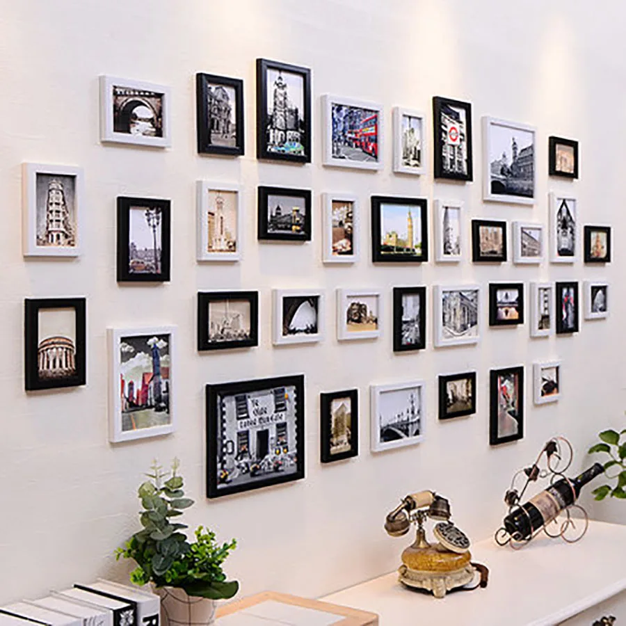 Рамки для фотографий настенная фоторамка современное настенное украшение