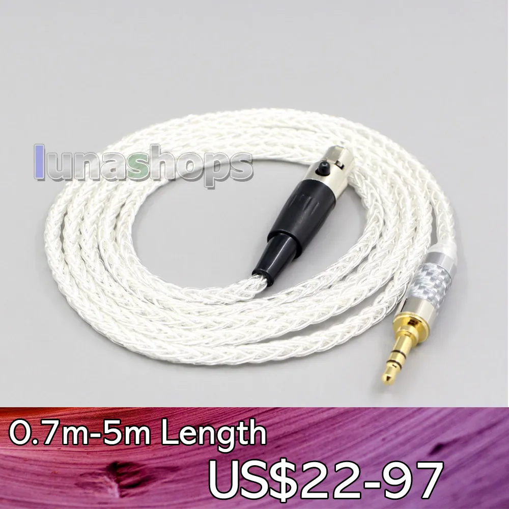 

8-ядерный посеребренный кабель для наушников LN006529 OCC для наушников AKG K712 K240S MK II K171 K271S K241 K175 K275