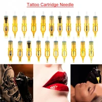 10pcs disposable tattoo cartridge needles tattoo makeup 3rl5rl7rl9rl5m17m19m15rs7rs9rs for microblading tattoo machine