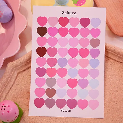 sakura 3 шт./лот Morandi цветная наклейка s Kawaii Dot канцелярская наклейка s бумажная клейкая наклейка для детей DIY Скрапбукинг принадлежности для альбома - Цвет: sakura