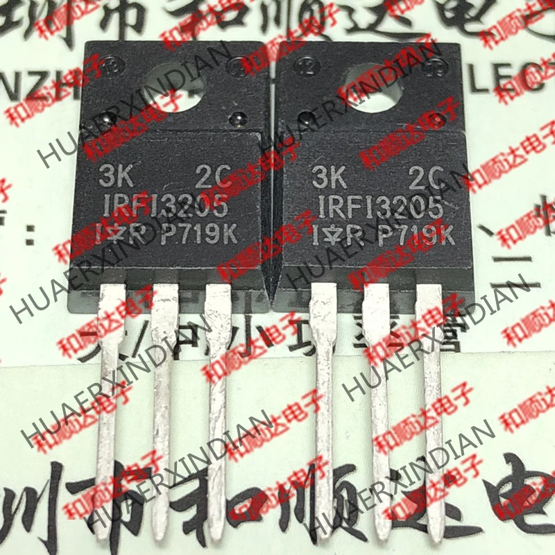 20 шт./лот новый оригинальный IRFI3205 TO 220F 55В 64A|Компоненты предохранителей| |