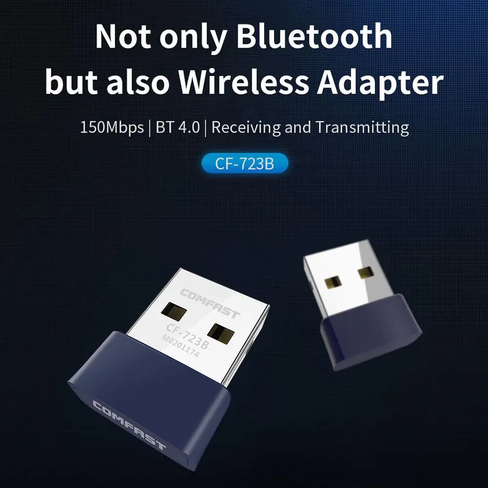 COMFAST CF-723B USB    2  1 USB Bluetooth WiFi     150 /