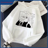 men women 2021 autumn japanese anime manga kawaii hunter x hunter hoodies sweatershirt casual print tracksuit hoodied sweater