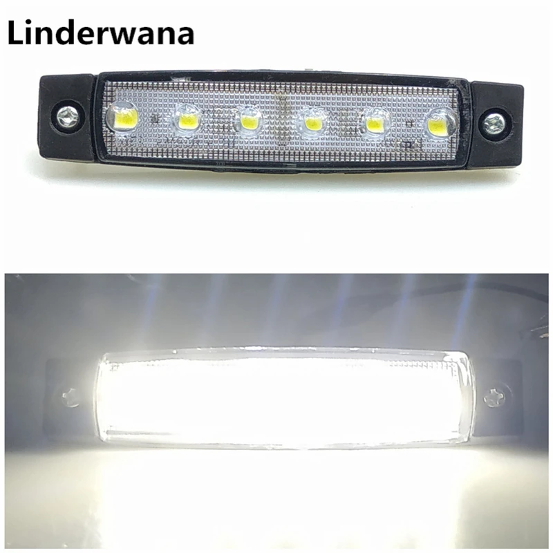 10x/4x/2x LED 6 SMD Universal Truck Trailer Caravan Car Taillights Turn Signal Brake Rear Warning Tail Light 24V 12V | Автомобили и