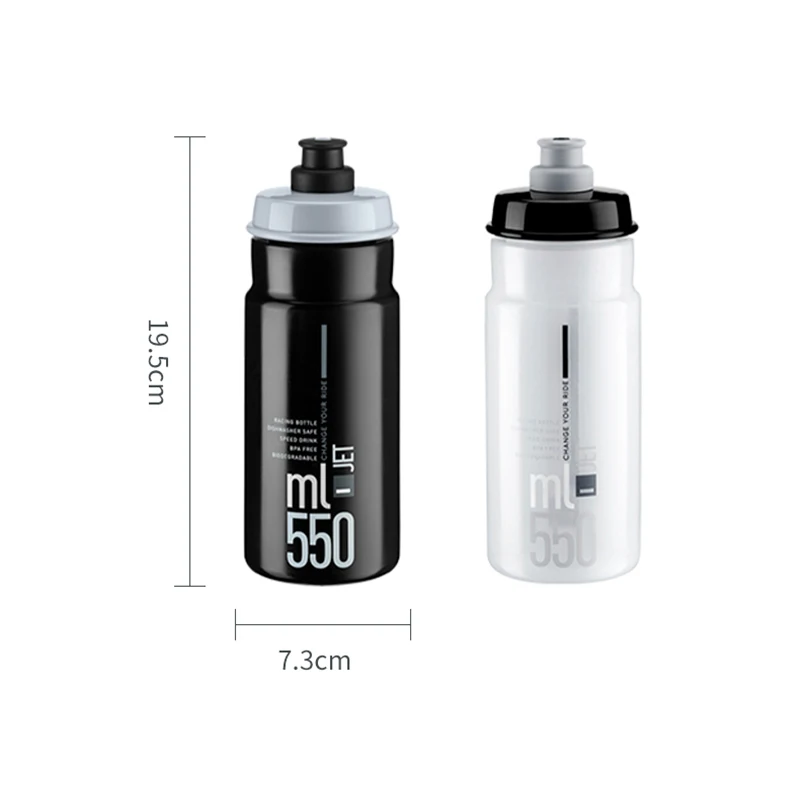 NEW Elite Team Edition Kettle Bicycle Water Bottle MTB Road Cycling Sports Bottles 550ml | Спорт и развлечения