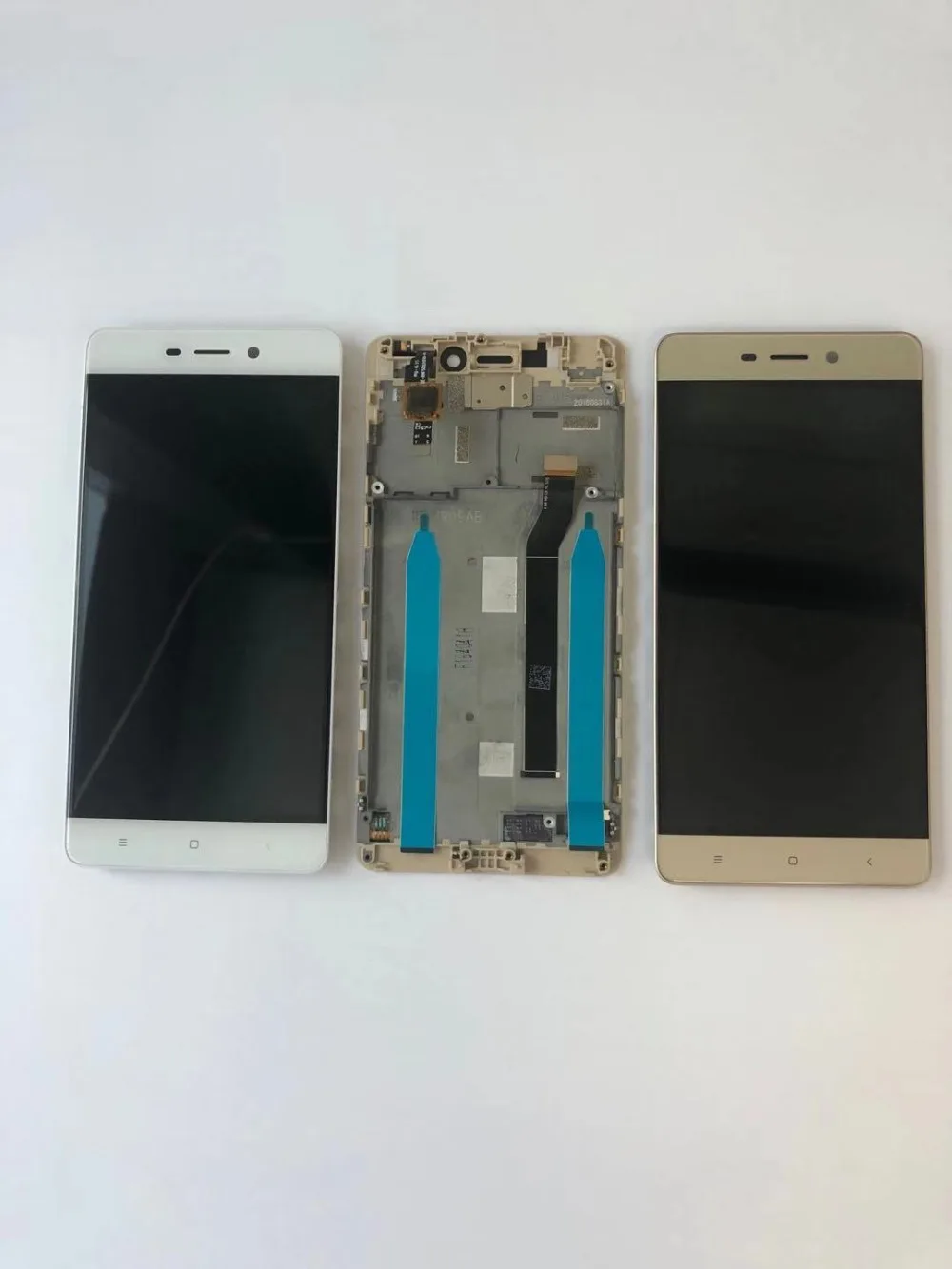 Для Xiaomi redmi 4, стандарт 2 Гб ОЗУ, 16 Гб ПЗУ, ЖК-экран+ сенсорный экран, дигитайзер для redmi 4, обычная версия+ f ram e