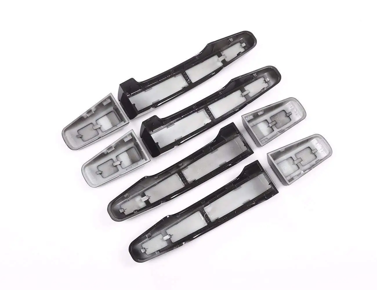 Замена АБС матовая наружная дверная ручка планки для Land Rover Discovery Sport LR5 Evoque Vogue LR405 |