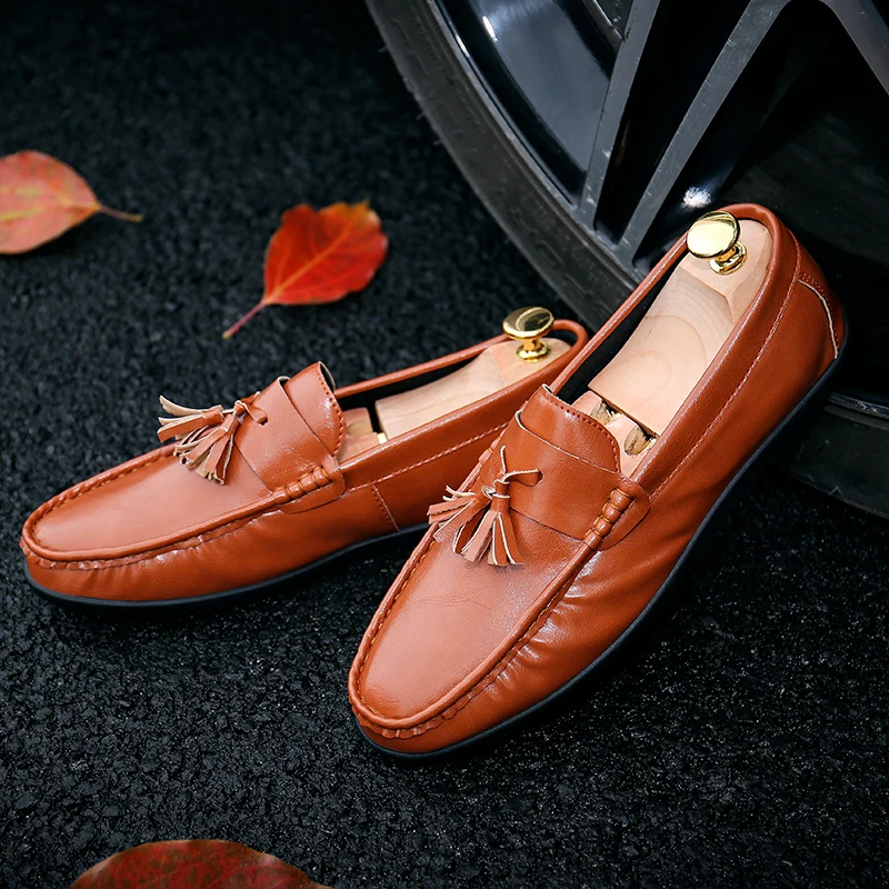 Мужские классические туфли-оксфорды из натуральной кожи свадебные туфли лоферы