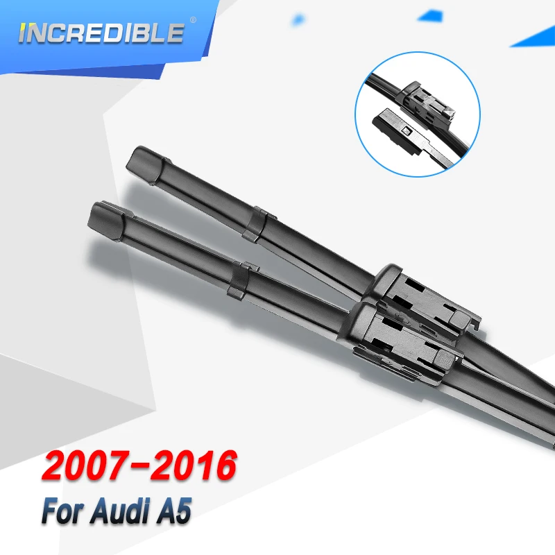 Невероятные щетки стеклоочистителя для Audi A5 подходят кнопок 2007 2008 2009 2010 2011 2012 2013