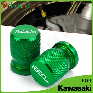 2022 NEW logo Z650 RS For Kawasaki Z650RS 2021 Z 650 RS Motorcycle Accessorie Wheel Tire Valve Stem Caps CNC Airtight Covers