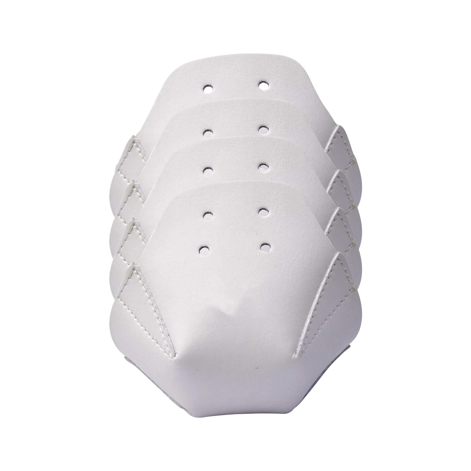 

4pcs Indoor Outdoor Universal Portable Front Cover Roller Skate Toe Guard Easy Clean Practical Training Artificial Leather Solid