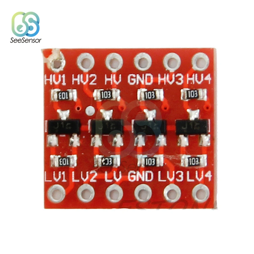 Преобразователь логического уровня IIC I2C двунаправленный Модуль платы