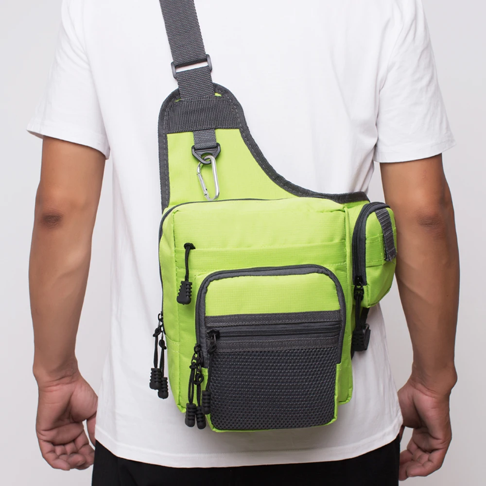Рыболовная Наплечная Сумка для рыболовных снастей многофункциональная поясная