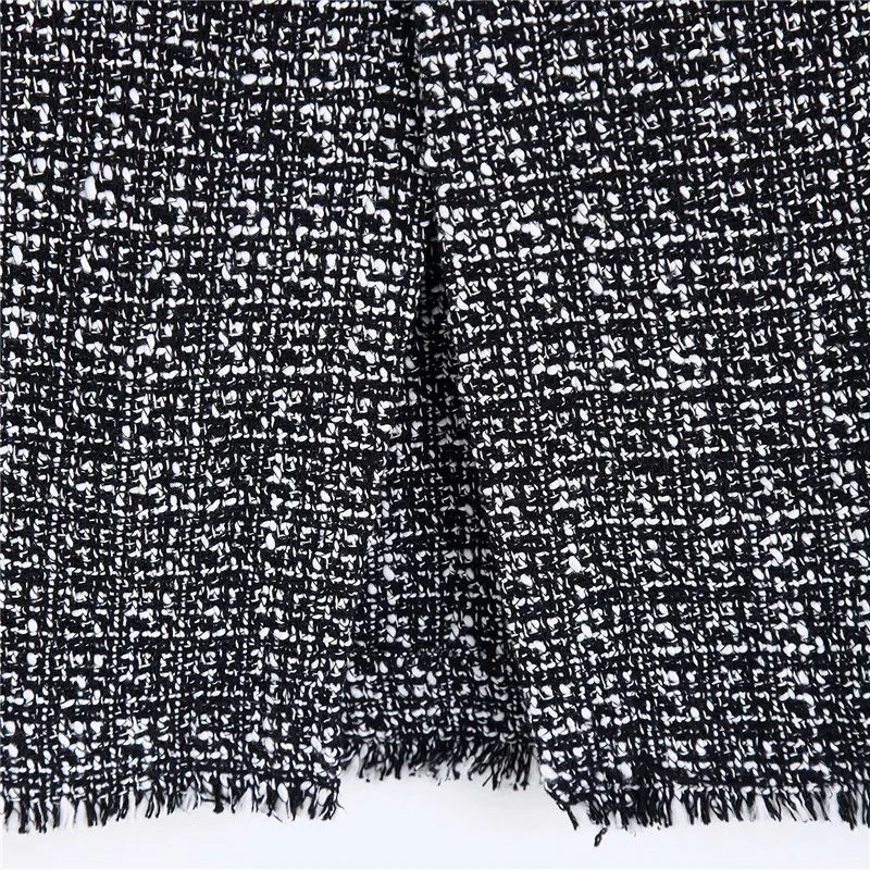 

Women tweed Skirt Suits Double-breasted Notched Blazer Jackets and Slim Midi Skirts Two Pieces OL Sets Female Outfits