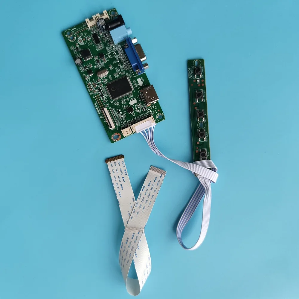 Комплект для B140HTN01.4 EDP светодиодный VGA HDMI-Совместимость DIY ЖК-дисплей драйвер 30Pin