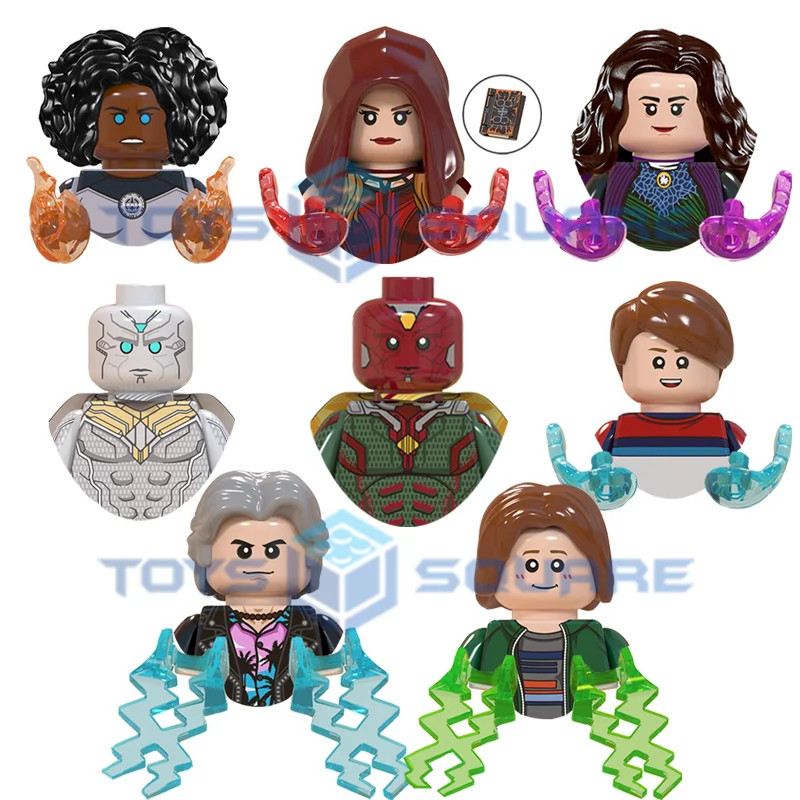 Игрушка игрушка The Quick White Vision Silver Wanda Agatha Tommy Harkness Maximoff Bily Mania | Игрушки и хобби