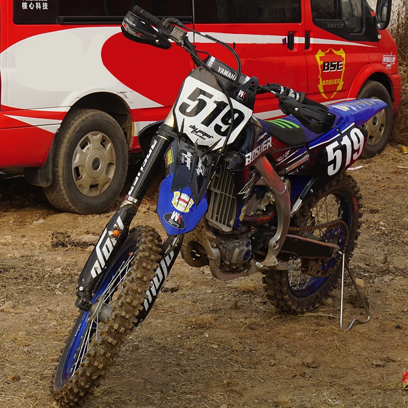 Мотоцикл наклейки на заказ полный инструмент графика фон наклейка количество