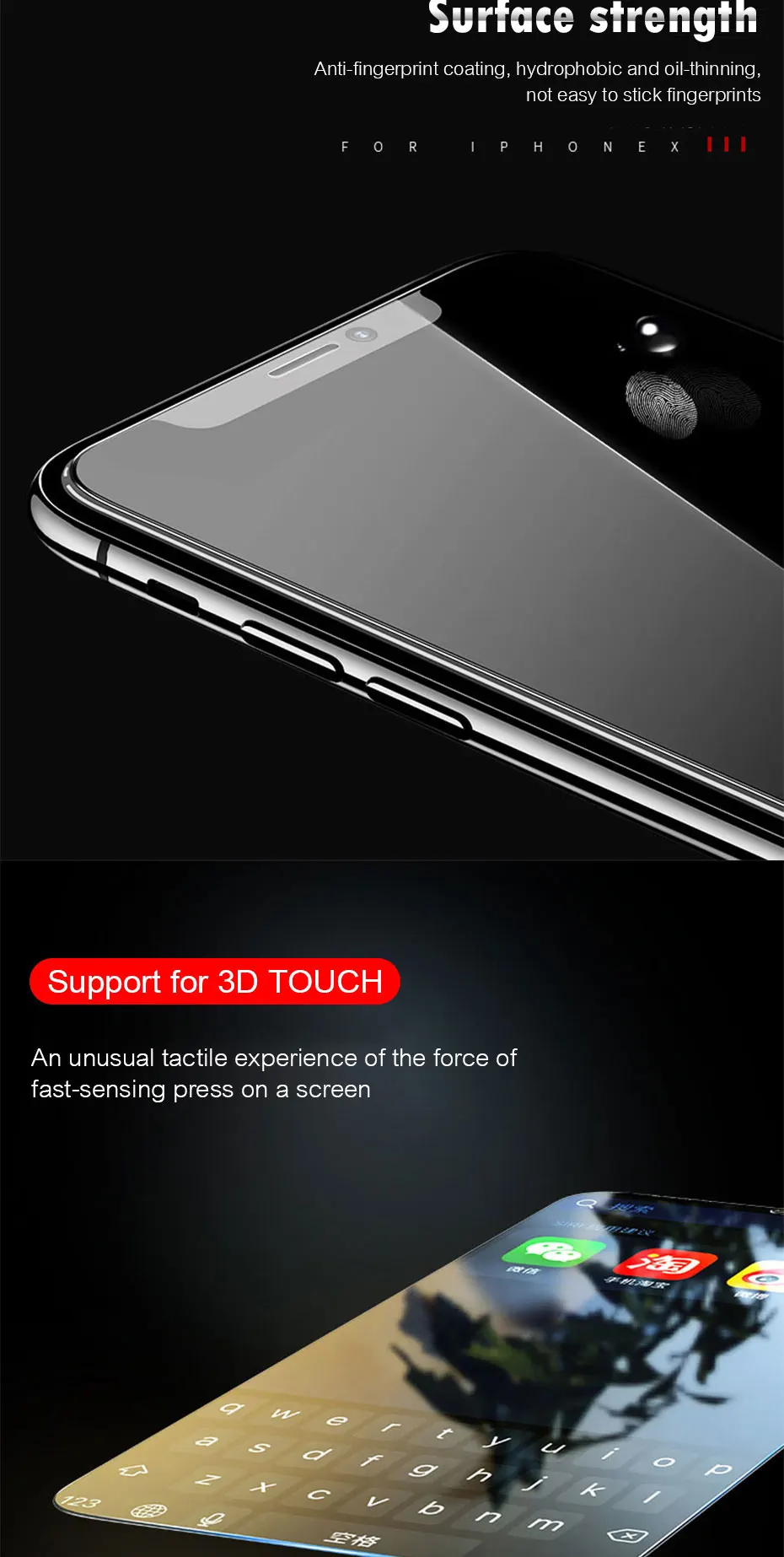 Tempered Glass For iPhone 11 7 8 6 6s Plus Screen Protector Protective Glass For iPhone 11 pro X XR XS Max XR 11 Pro Max Glass