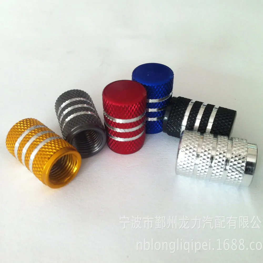 DSYCAR 4 шт./лот модные Универсальные колпачки на ниппель шин из алюминиевого сплава