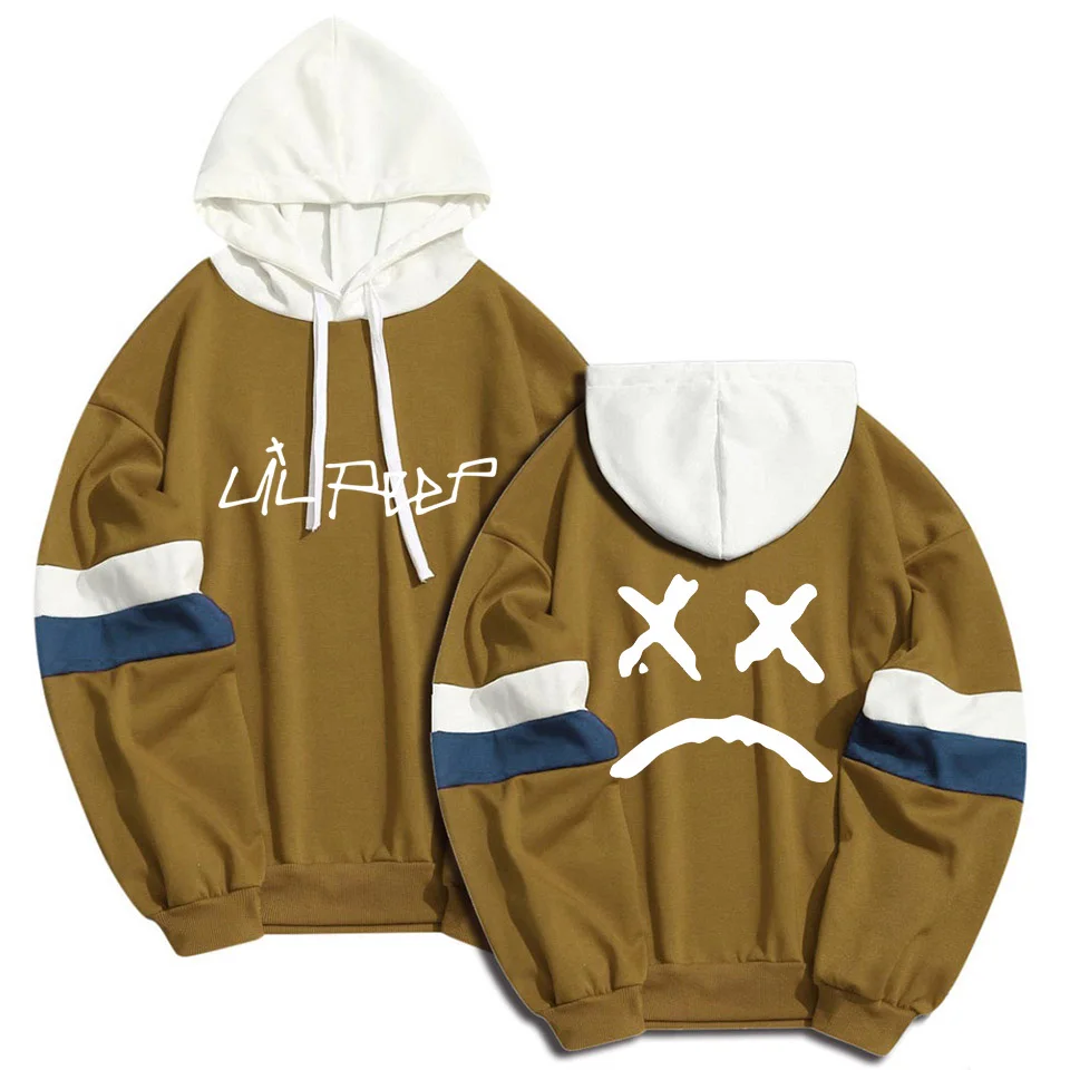 

Spring Summer Harajuku Kawaii Cry Baby Lil Peep Hoodies Men Women Hip Hop Streetwear Patchwork Pullover Sweatshirt Sudaderas