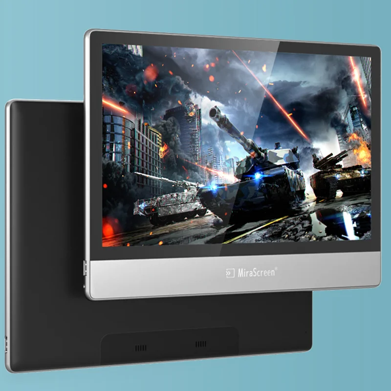 Портативный монитор 13 3 дюймов компьютер с сенсорным экраном монитора HDM Дисплей