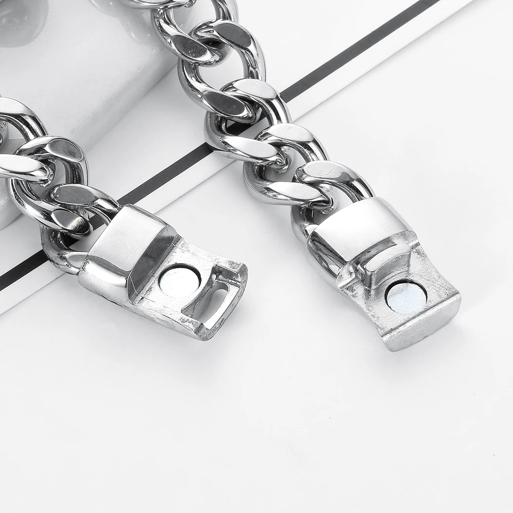 Мужские модные ювелирные изделия браслет Будды кубинские звенья и цепи из