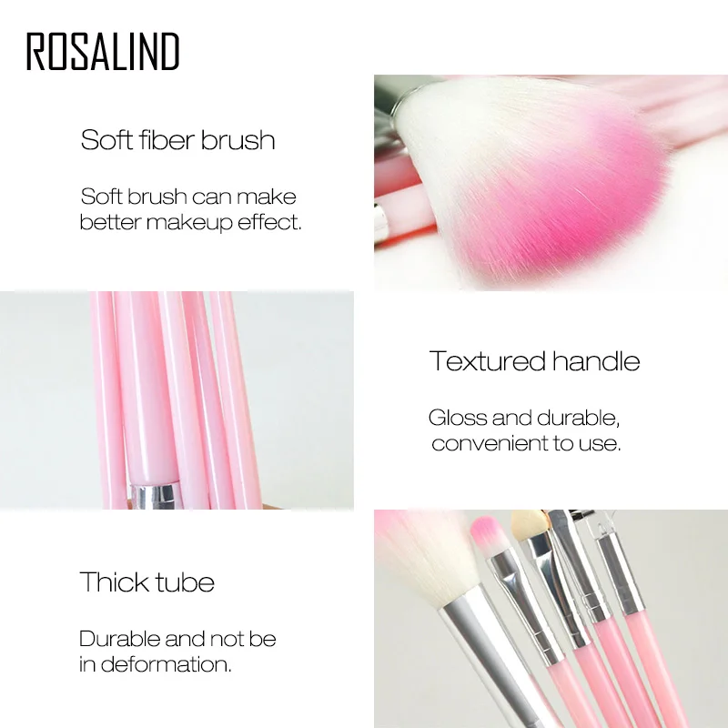 ROSALIND набор кистей для макияжа растушевывание теней глаз Профессиональные кисти