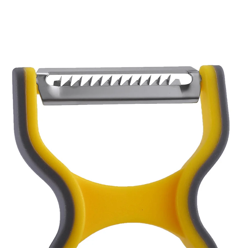 

Vegetable Fruit Peeler Set For Potato Fruit Non-Slip Home Kitchen Peeling Tool Random Color Julienne Cutter Multi Peel