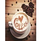 Алмазная 5D картина с полнымкруглым алмазом, вышивка из кофейного алмаза, стразы, живопись, вышивка крестиком, мозаика, картина M1306