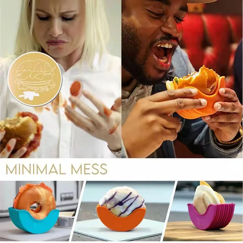 10 шт. силиконовая подставка для гамбургеров | Дом и сад