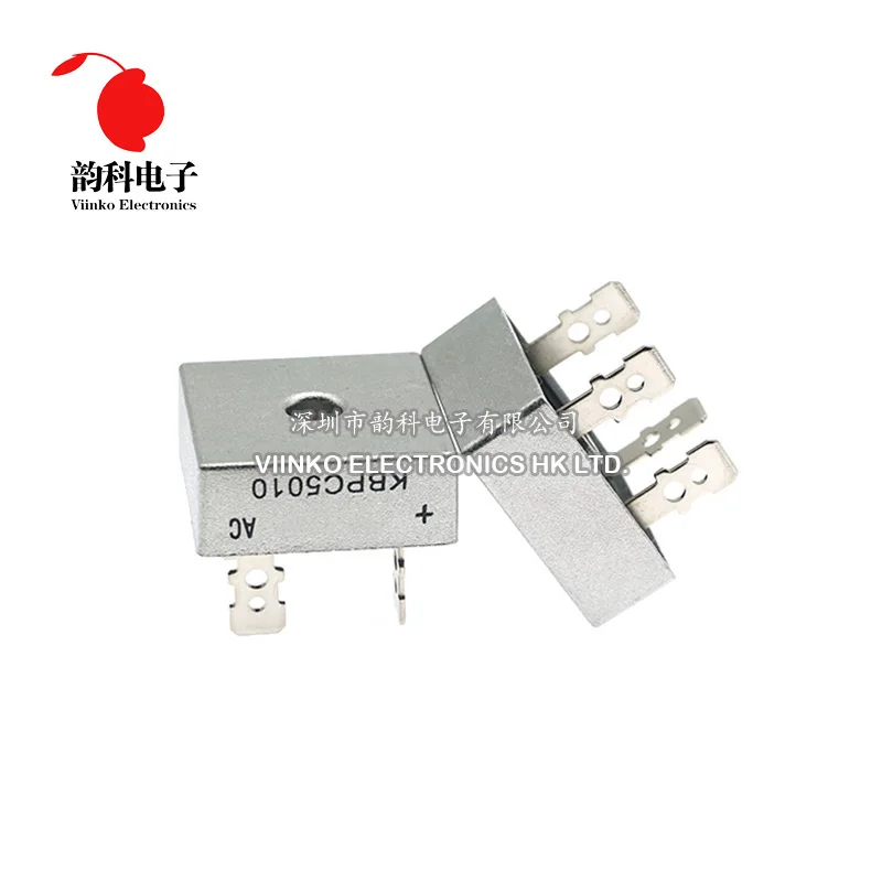 2 шт. KBPC5010 50A 1000 В диодный мост выпрямителя kbpc5010