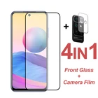Защитное стекло для Xiaomi Redmi 10 полное покрытие закаленное стекло для Xiaomi Redmi Note 10T 5G 10 Pro 10S защита для экрана камеры