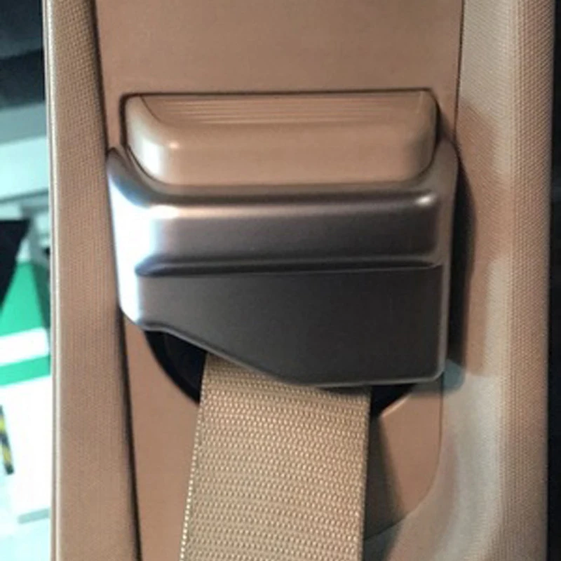 Матовая хромированная Накладка на ремень безопасности для Mercedes Benz E Class W212 W213 10-17 S