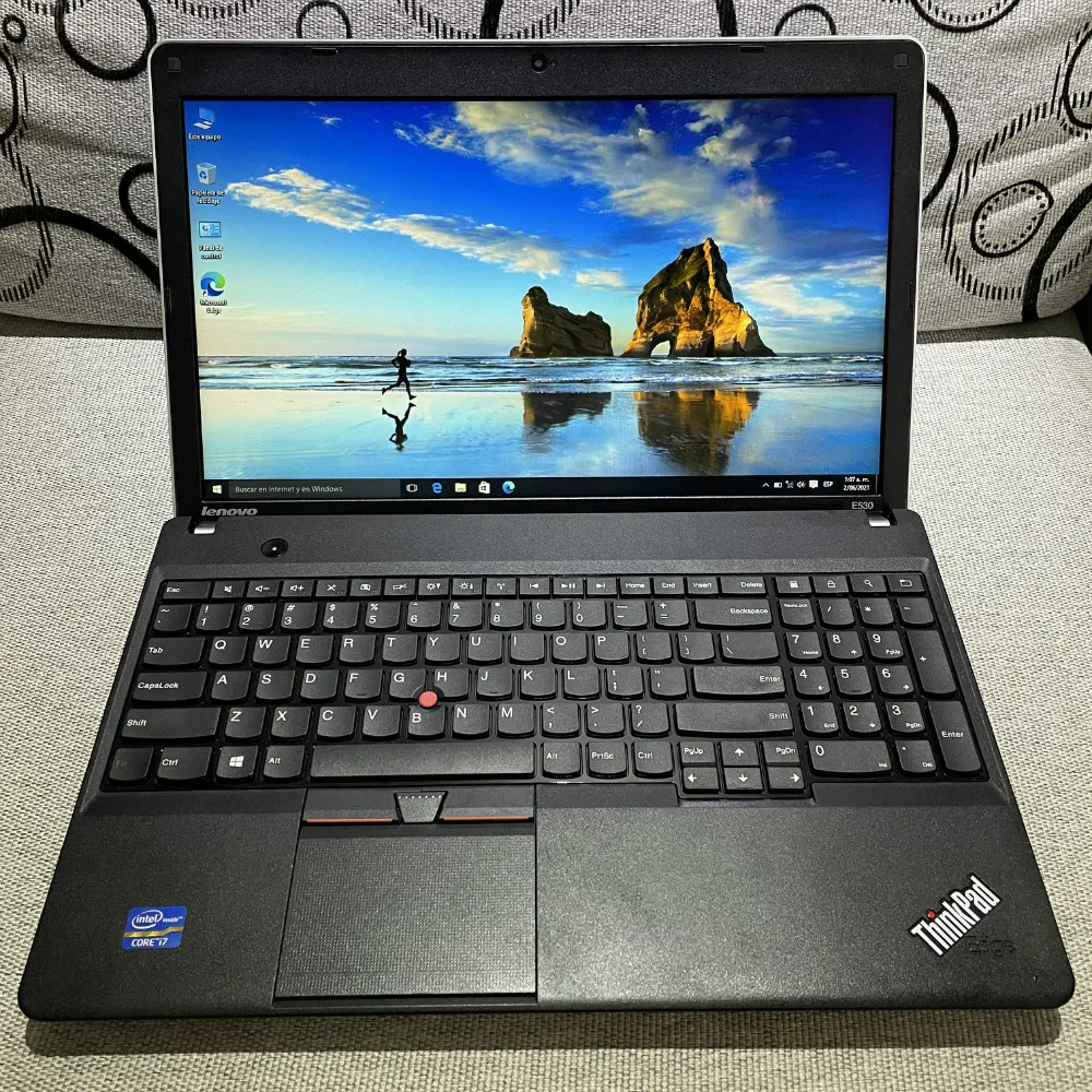 Оптовая продажа б/у ноутбук E530 Core I5 I7 15 6 дюймов с цифровой клавиатурой
