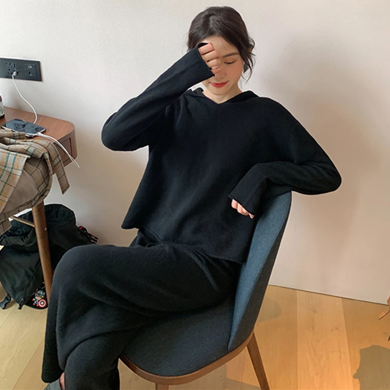 Mozuleva Повседневный свитер спортивный костюм с круглым вырезом пуловеры и