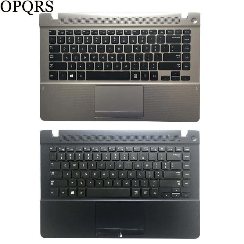 

English Keyboard for Samsung NP470R4V NP370R4E NP370R4V NP450R4E NP450R4V NP470R4E Black US laptop palmrest cover