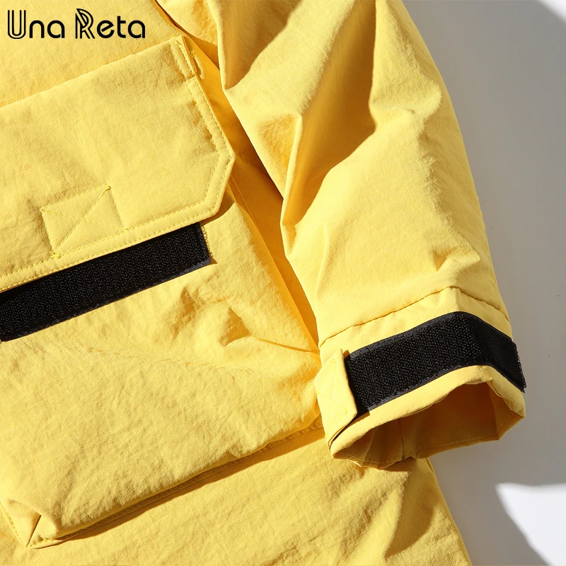 

Una Reta M-5XL Winter Male Jacket New Cotton Coat With Hooded Plus Size Men Clothing Long Warm Parka Men's Jacket