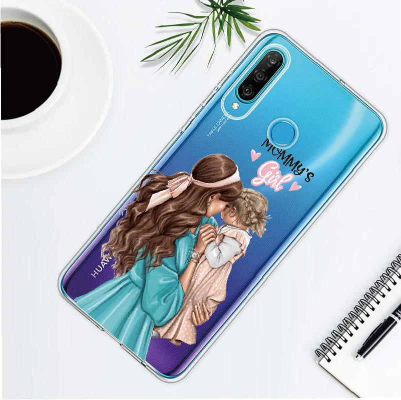 Тонкий мягкий прозрачный чехол из ТПУ для Huawei Honor Mate 10 20 Nova P20 P30 P40 P Smart | Мобильные