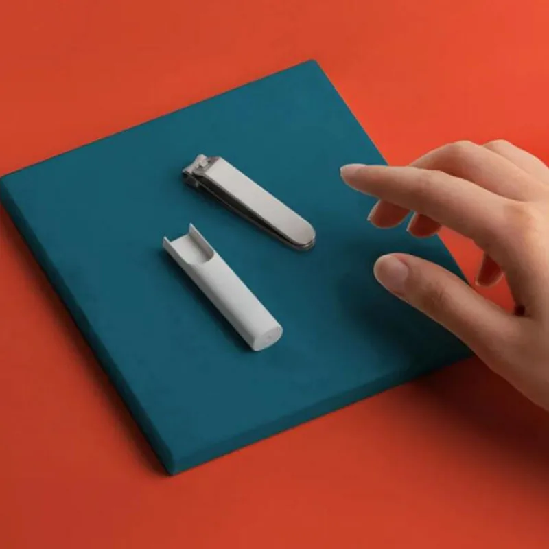 Кусачки для ногтей из нержавеющей стали Xiaomi Mijia с крышкой от брызг триммер
