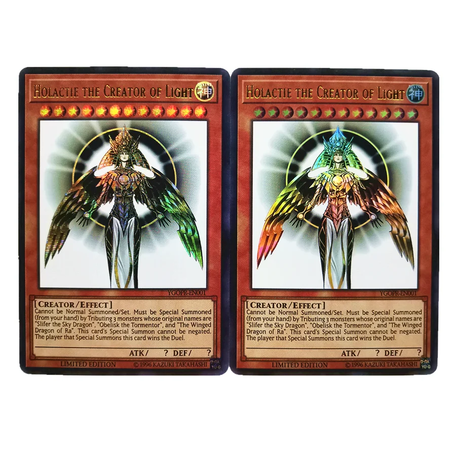 Yu Gi Oh Holactie The Creator of светильник с голубыми глазами белый дракон DIY Игрушки Хобби