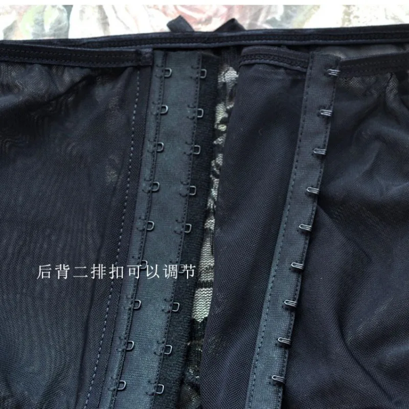 Женское сексуальное нижнее белье с высокой талией кружевной чулок пояс бюстье