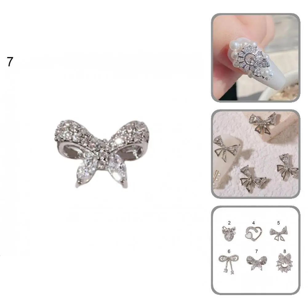 

Nail Decor Eco-friendly Professional Exquisite 3D Nail Art Decorations for DIY Crafts Nail Ornaments Nail Cubic Zirconia