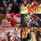 Аниме Tian Guan Ci Fu алмазная живопись, алмазная вышивка, полное небо, официальное благословение, мозаика, наборы для вышивки крестиком, декор комнаты