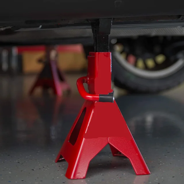 ASME Safety Standards 3 Ton 6000 lb Capacity Steel Jack Stands Double Locking Support for Cars SUV ATV Lifting Machine 6