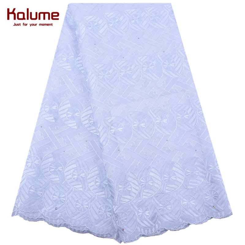 Kalume Новое поступление африканская кружевная ткань удобная для людей нигерийская