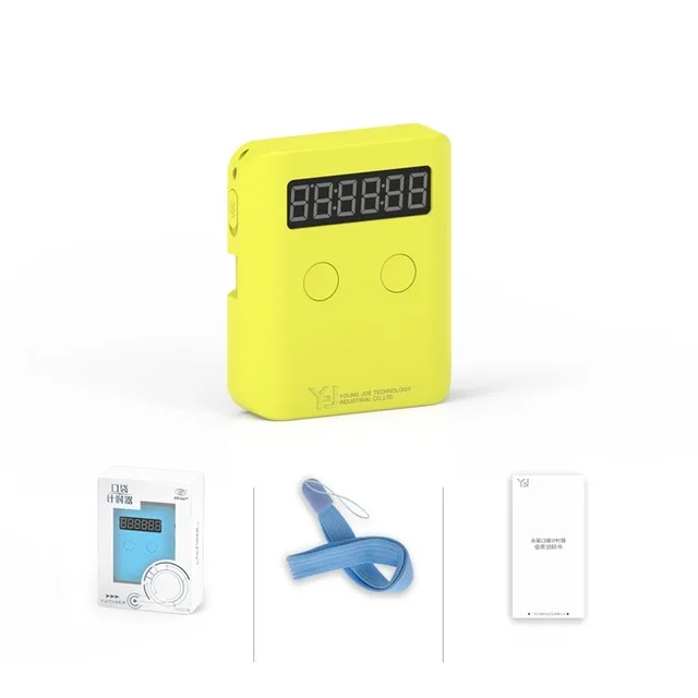 

YJ Timer Puzzles Speed Magic Cube Speed Flying Cup Timer Pocket Portable Innovative Infrared Sensor Blue Yellow Gray Toys For Ch