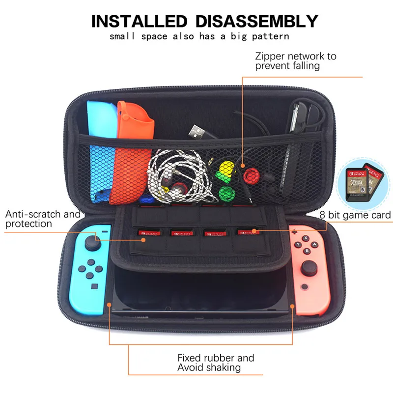 Переносная сумка для хранения Nintendo чехол Switch ручной переноски игровой карты