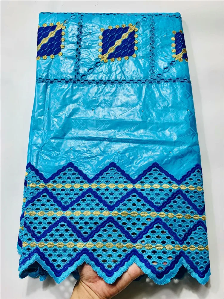 Африканская сухая кружевная ткань белая базин богатая кружева с камнями 2019