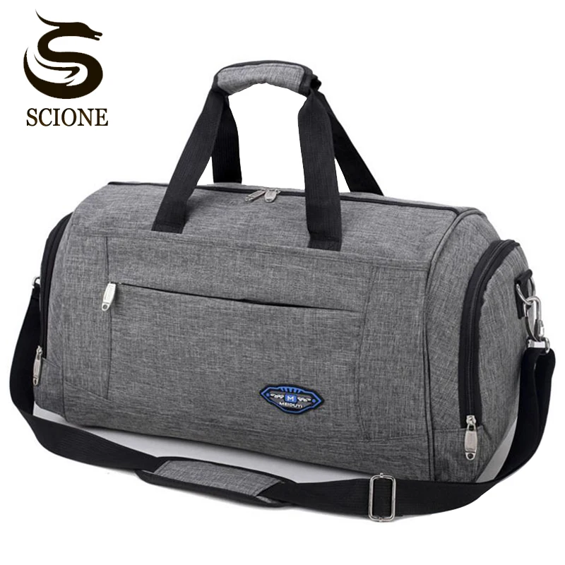 Горячая Спортивная Дорожная сумка Мужская модная переноска на выходные Сумки